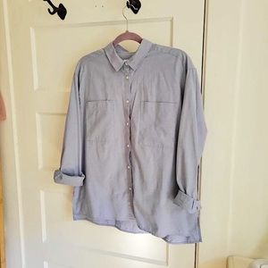 Frank & Oak Light blue shirt